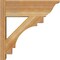 Ekena Millwork Merced Rough Sawn Traditional Outlooker, Western Red Cedar, 8"W x 22"D x 22"H OUT08X22X22MRC01RWR - alternate 3